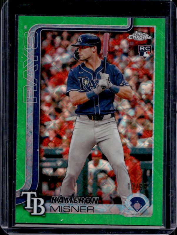2025 Topps Chrome Logofractor Edition #130 Green Refractor /99