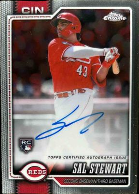 2026 Topps Chrome #RA-STE Rookie Autographs
