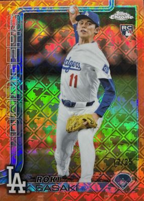 2025 Topps Chrome Logofractor Edition #217 Orange Refractor /25