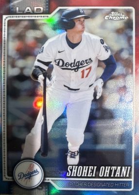 2026 Topps Chrome #1 Red White & Blue Refractor