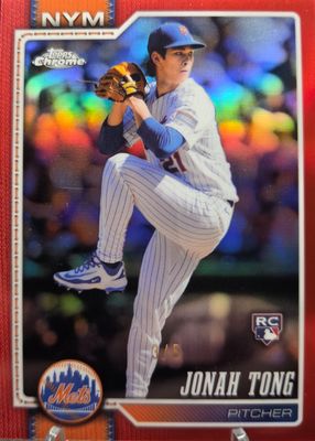 2026 Topps Chrome #269 Red Refractor /5