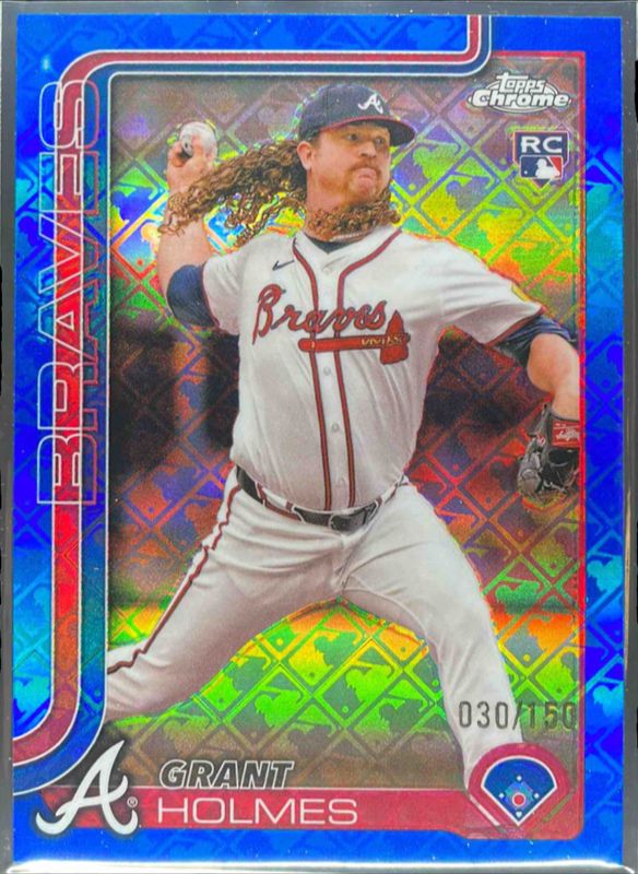 2025 Topps Chrome Logofractor Edition #169 Blue Refractor /150