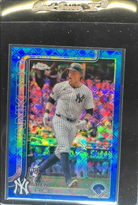2025 Topps Chrome Logofractor Edition #139 Blue Refractor /150