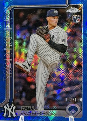 2025 Topps Chrome Logofractor Edition #81 Blue Refractor /150