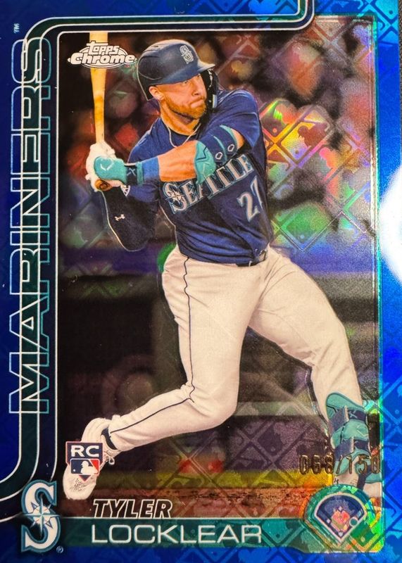2025 Topps Chrome Logofractor Edition #41 Blue Refractor /150