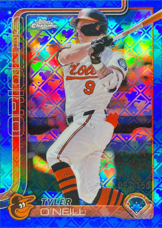 2025 Topps Chrome Logofractor Edition #290 Blue Refractor /150