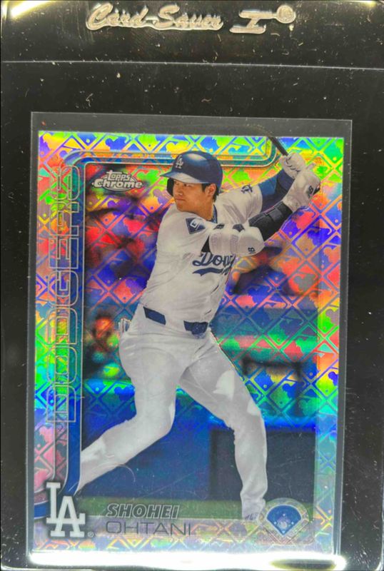 Shohei Ohtani 2025 Topps Chrome Logofractor Edition #1 Base RAW
