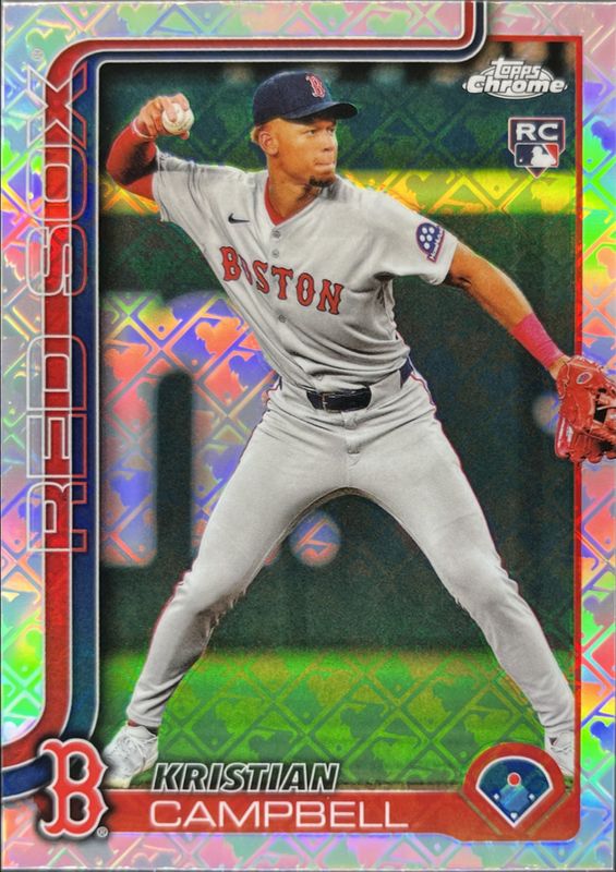 2025 Topps Chrome Logofractor Edition #171 Base