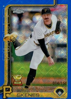 2025 Topps Chrome Logofractor Edition #300 Blue Refractor /150