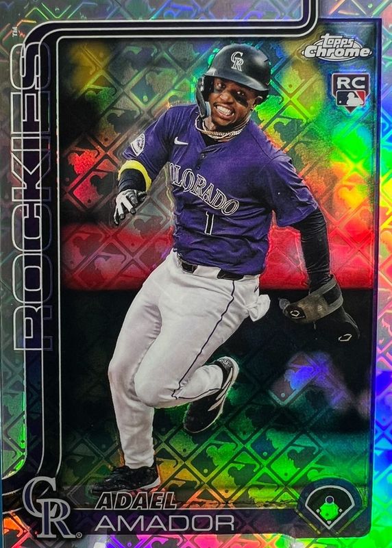 2025 Topps Chrome Logofractor Edition #255 Base