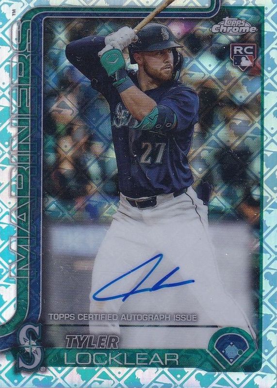 2025 Topps Chrome Logofractor Edition #RA-TL Rookie Autographs