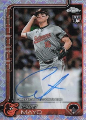 2025 Topps Chrome Logofractor Edition #RA-CMA Rookie Autographs