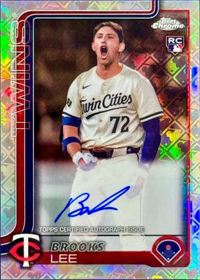 2025 Topps Chrome Logofractor Edition #RA-BL Rookie Autographs