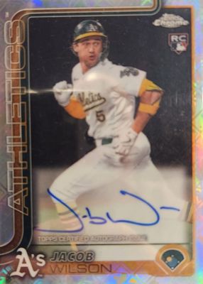 2025 Topps Chrome Logofractor Edition #RA-JWI Rookie Autographs