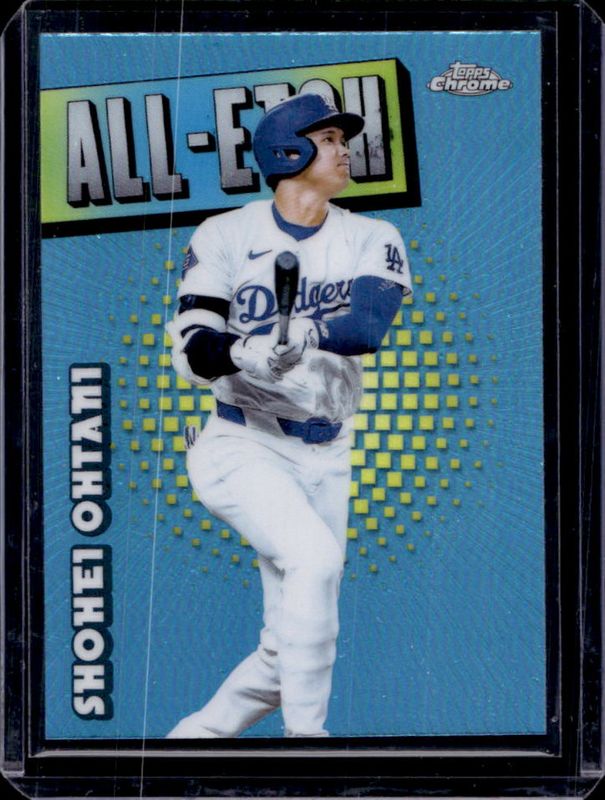 Shohei Ohtani 2025 Topps Chrome Logofractor Edition #CAE-1 Chrome All-Etch RAW