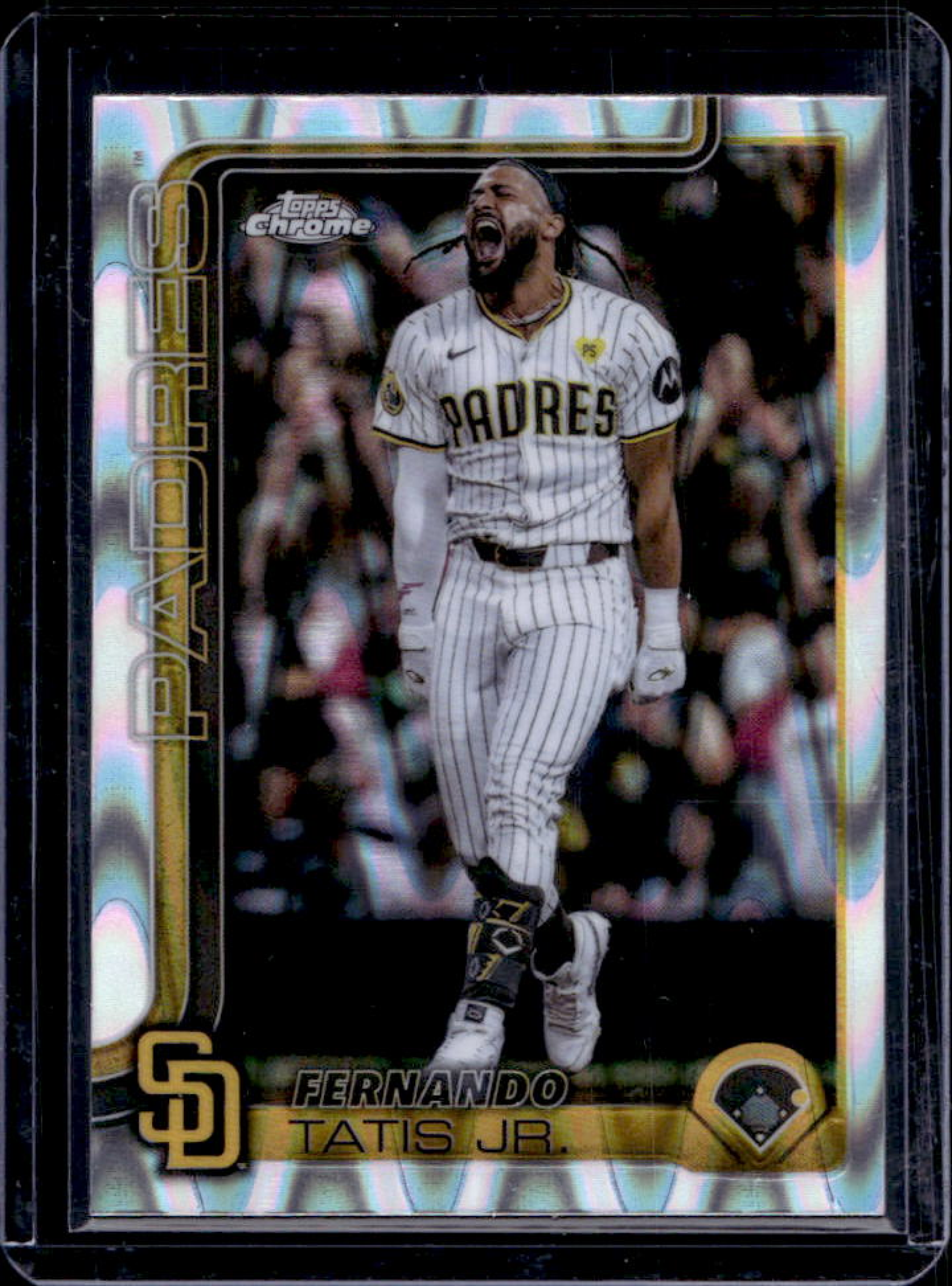 Fernando Tatis Jr. 2025 Topps Chrome #159 RayWave Refractor Price 