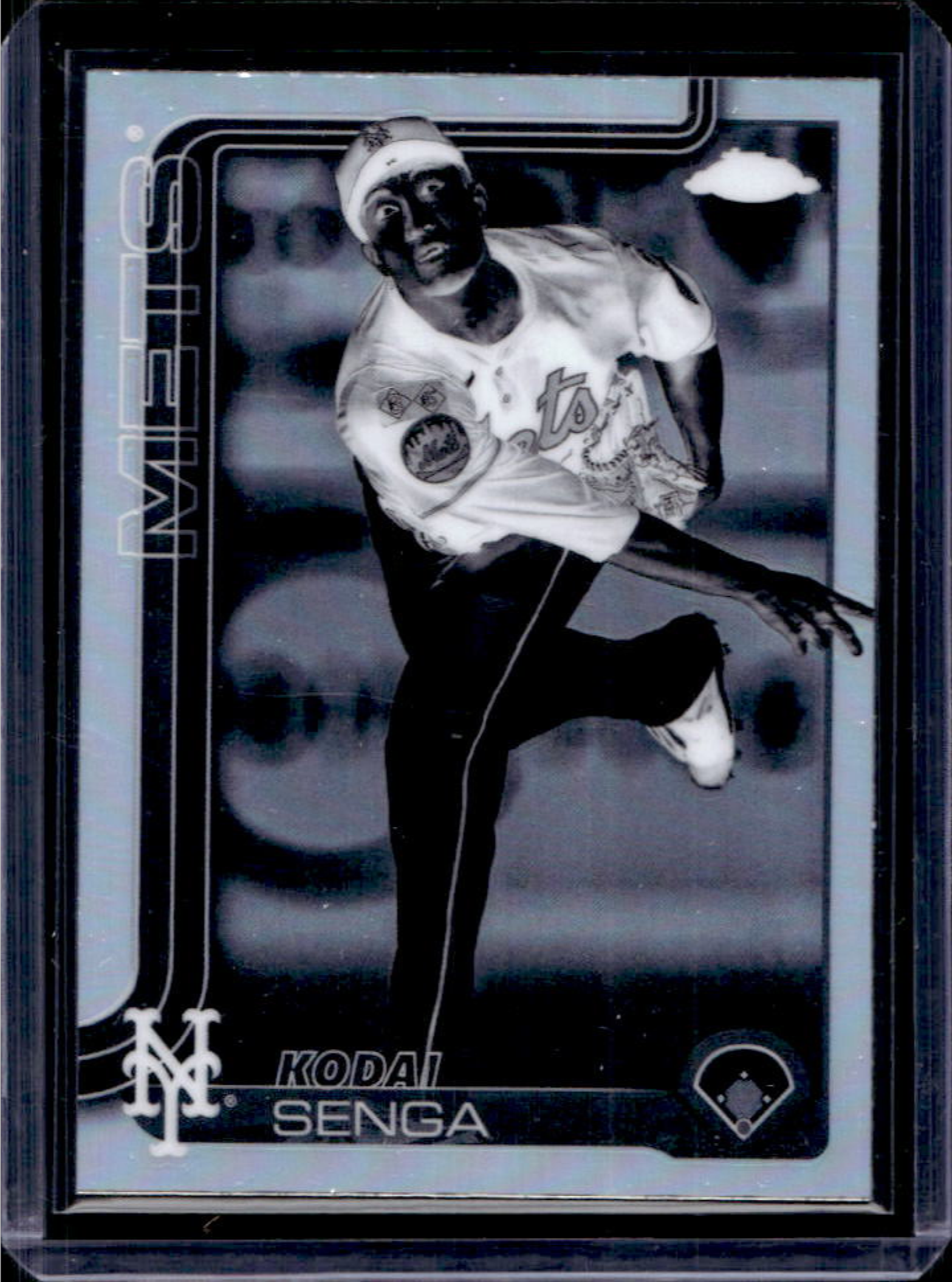 Kodai Senga 2025 Topps Chrome #246 Negative Refractor Price Guide