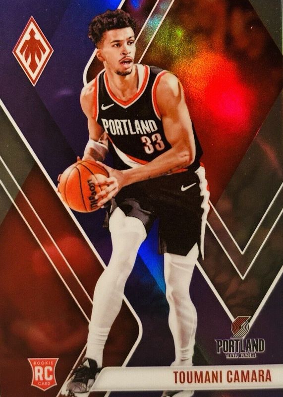 Toumani Camara 2023 Phoenix #269 White Lazer /150 Rookie RAW