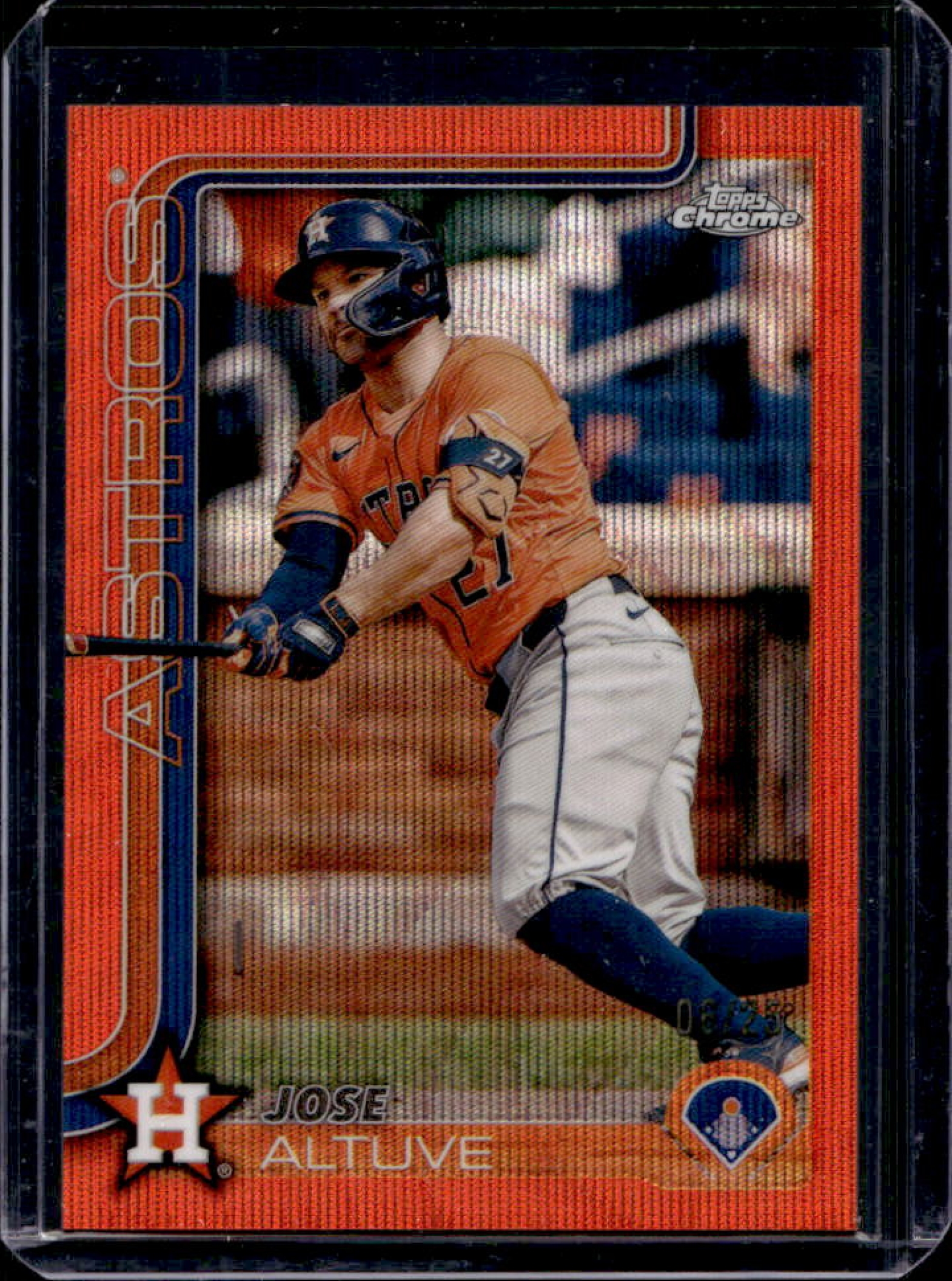 JOSE ALTUVE オートグラフカード 20/25 Jose Altuve 2025 Topps #260