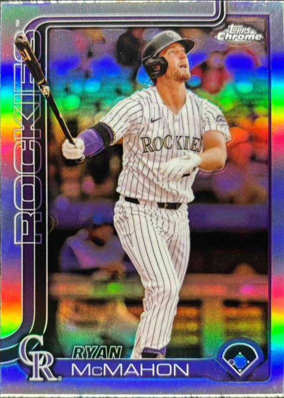 Ryan McMahon 2025 Topps Chrome #66 Refractor RAW