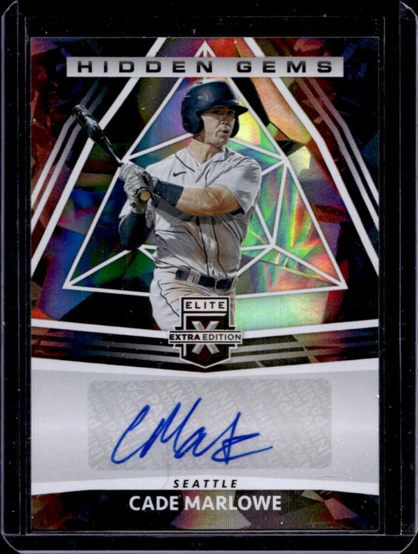 2022 Elite Extra Edition #HG-CM Hidden Gems Signatures - Black