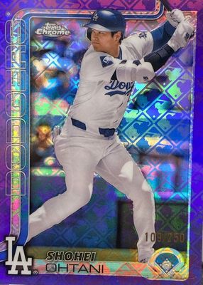 2025 Topps Chrome Logofractor Edition #1 Purple Refractor /250