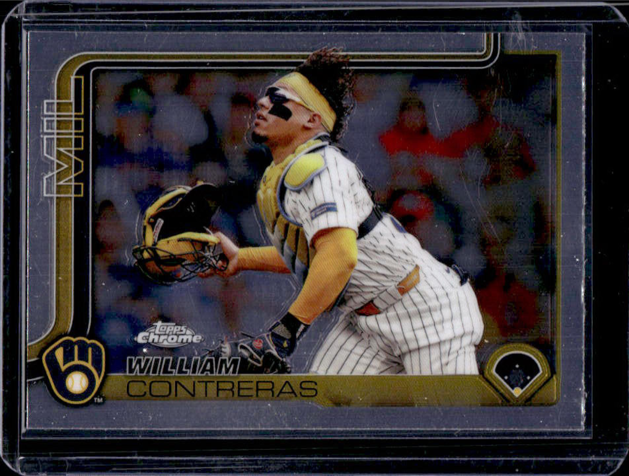 William Contreras 2025 Topps Chrome #25 Base Price Guide - Sports