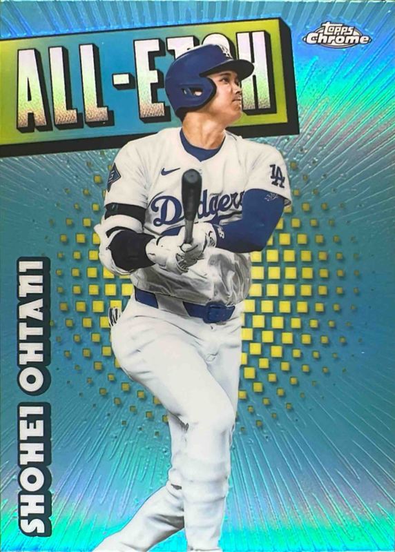 Shohei Ohtani 2025 Topps Chrome #CAE-1 Chrome All-Etch RAW