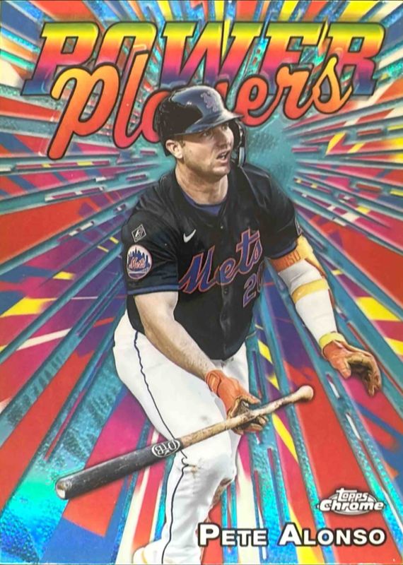 Pete Alonso 2025 Topps Chrome #PP-12 Power Players Price Guide
