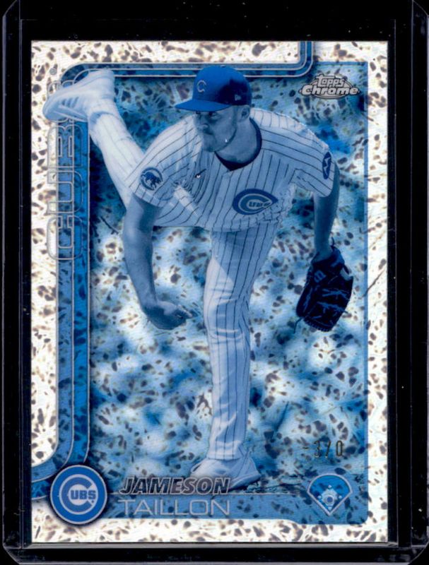 Jameson Taillon 2025 Topps Chrome #33 Frozenfractor /-5 RAW