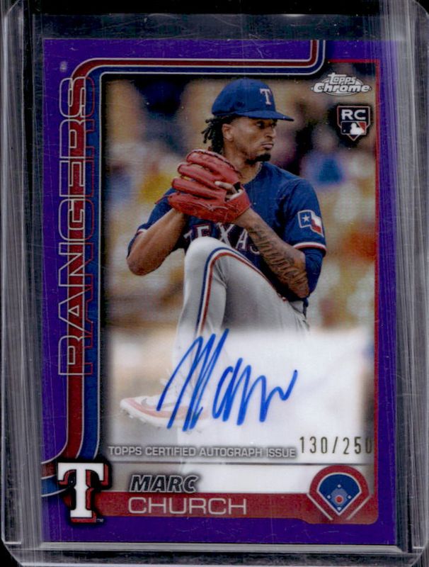 2025 Topps Chrome #RA-MAC Rookie Autographs - Purple Refractor /250