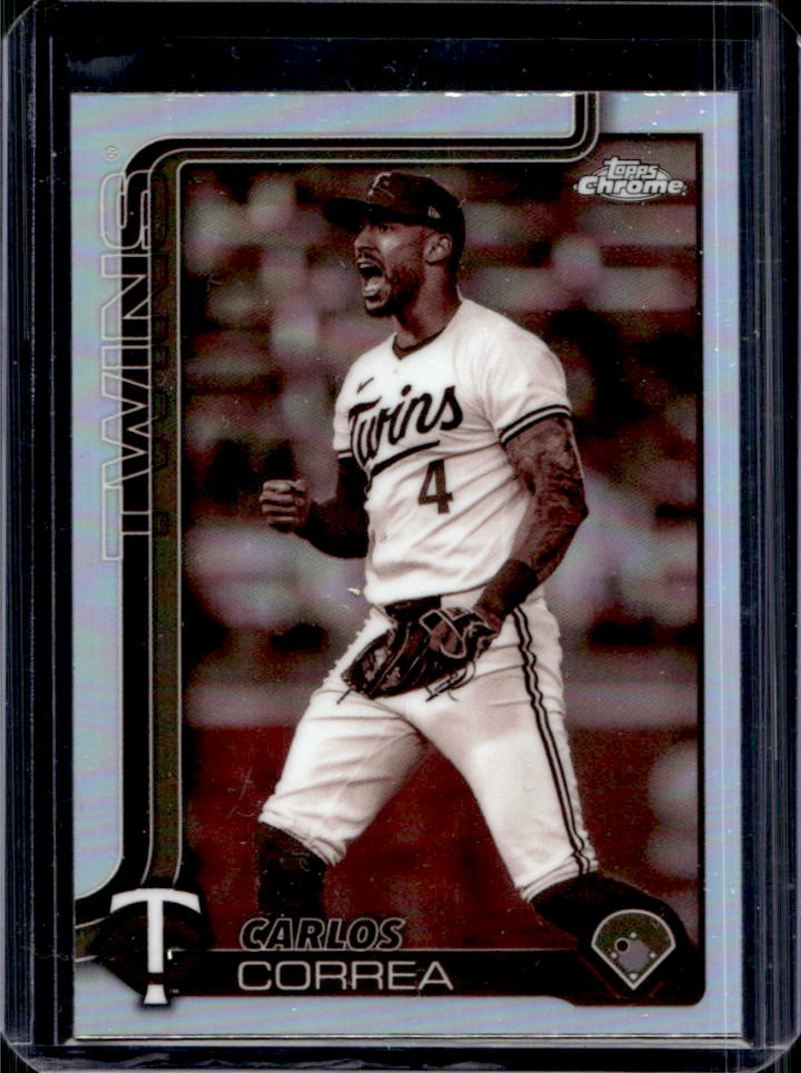 Carlos Correa 2025 Topps Chrome #204 Sepia Refractor Price Guide
