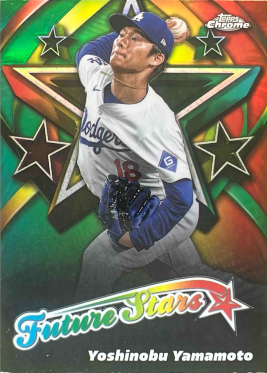 Yoshinobu Yamamoto 2025 Topps Chrome #FS-6 Future Stars Price