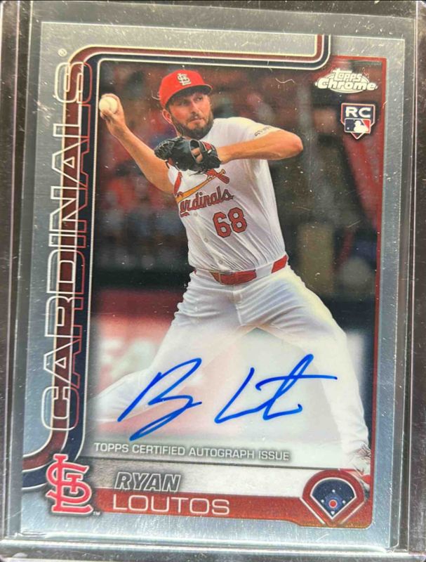 2025 Topps Chrome #RA-RLO Rookie Autographs