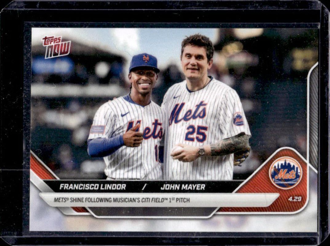 Francisco Lindor 2025 Topps Now #FLJM Base RAW