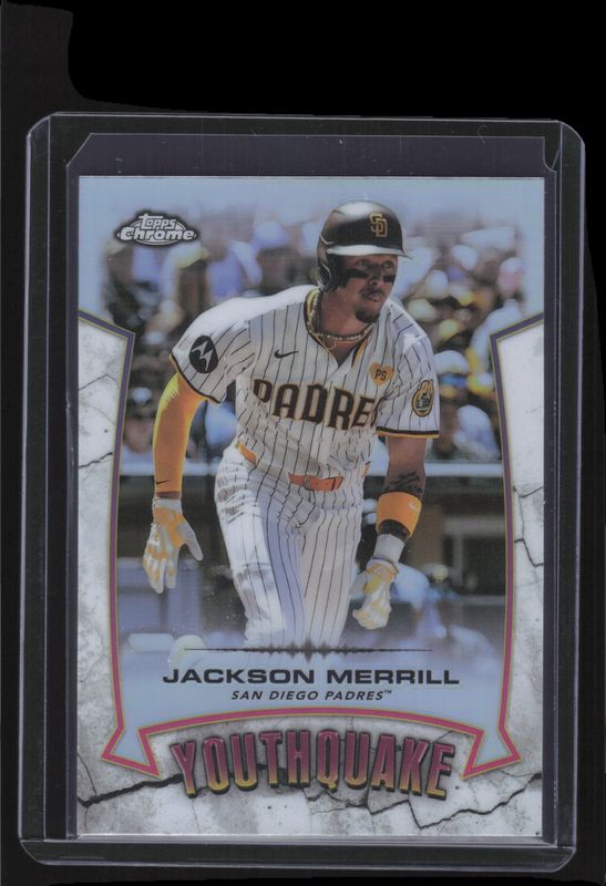 Jackson Merrill 2025 Topps Chrome #YQ-48 Youthquake RAW