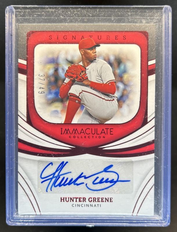Hunter Greene Baseball Cards Price Guide - Sports Card Investor