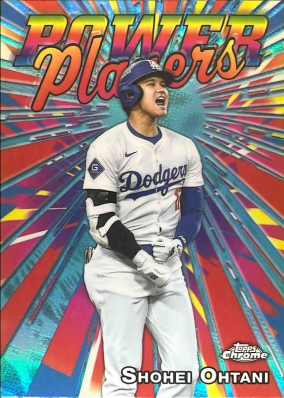 Shohei Ohtani 2025 Topps Chrome #PP-25 Power Players RAW