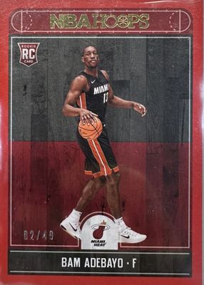 2017 Hoops #264 Red /49