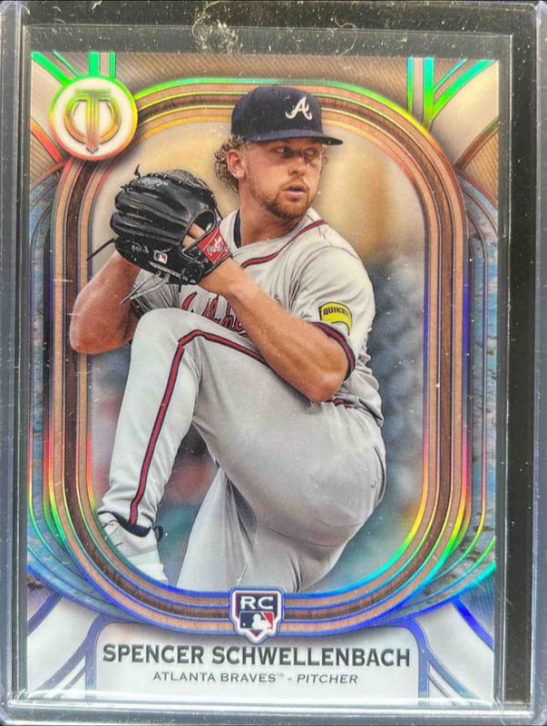 Spencer Schwellenbach 2025 Topps Tribute #87 Base Rookie RAW