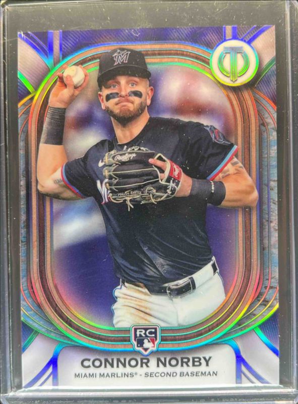 Connor Norby 2025 Topps Tribute #85 Base Rookie RAW