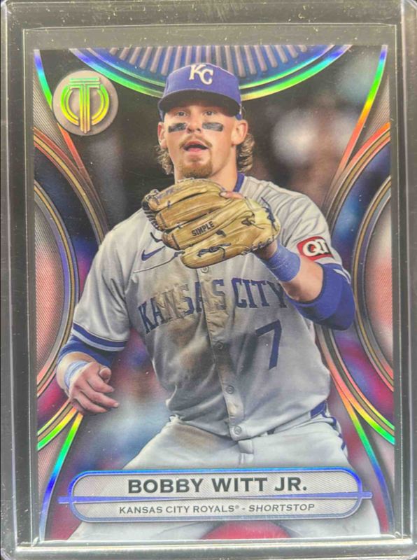 Bobby Witt 2025 Topps Tribute #25 Base RAW