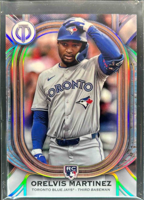 Orelvis Martinez 2025 Topps Tribute #88 Base Rookie RAW