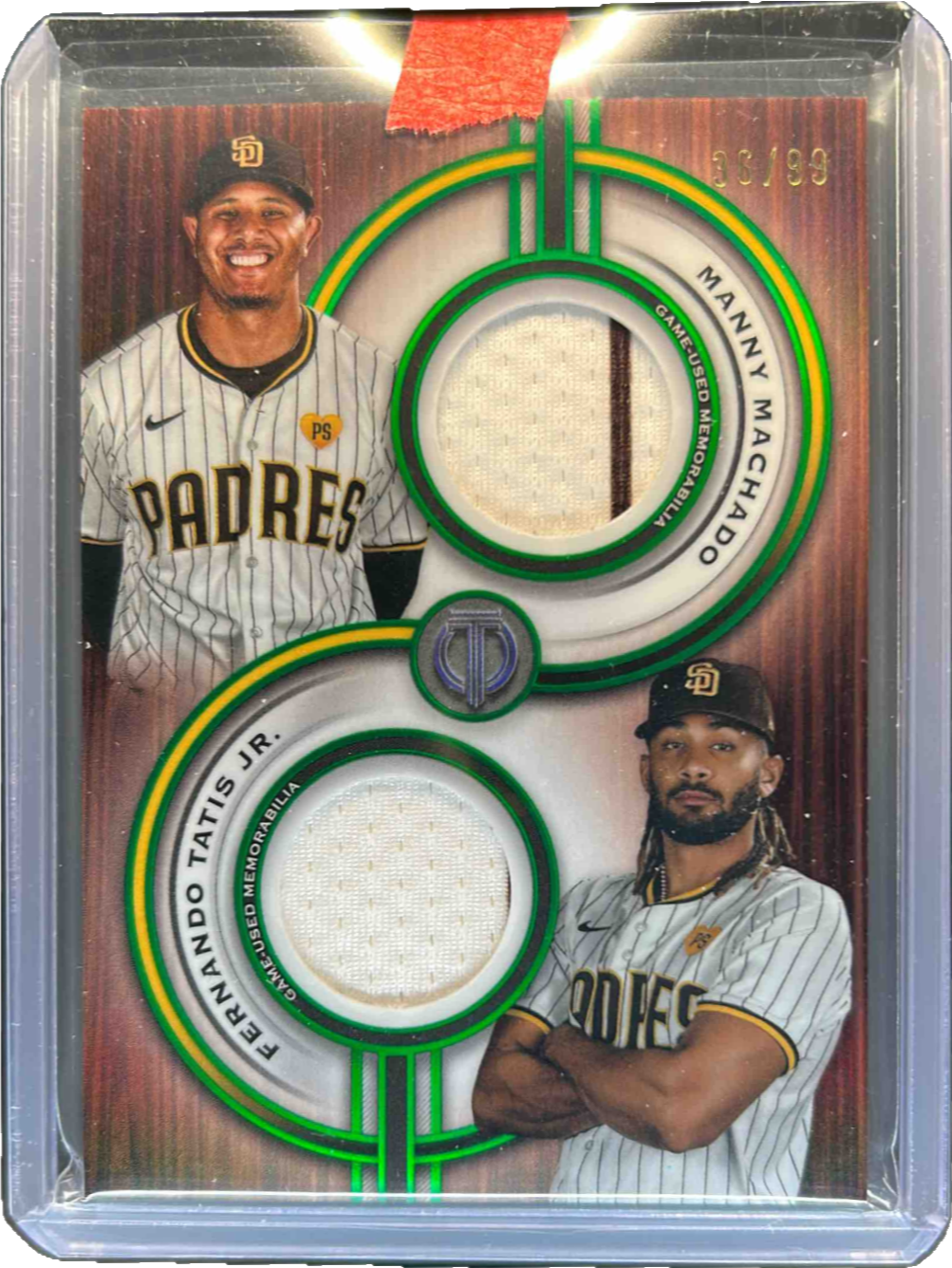 Fernando Tatis Jr. / Manny Machado 2025 Topps Tribute #TPDR-MT 