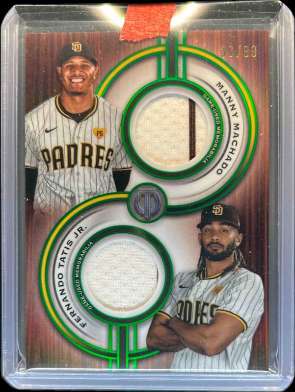 Fernando Tatis Jr. / Manny Machado 2025 Topps Tribute #TPDR-MT