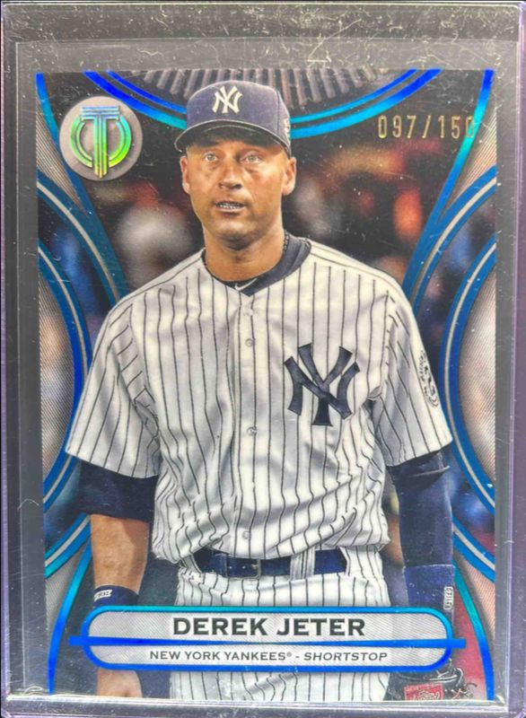Derek Jeter 2025 Topps Tribute #2 Blue /150 RAW