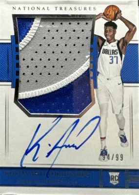 2018 National Treasures #146 Rookie Patch Auto /99