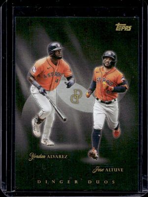 2025 Topps Dynamic Duals #DD-08 Dinger Duos