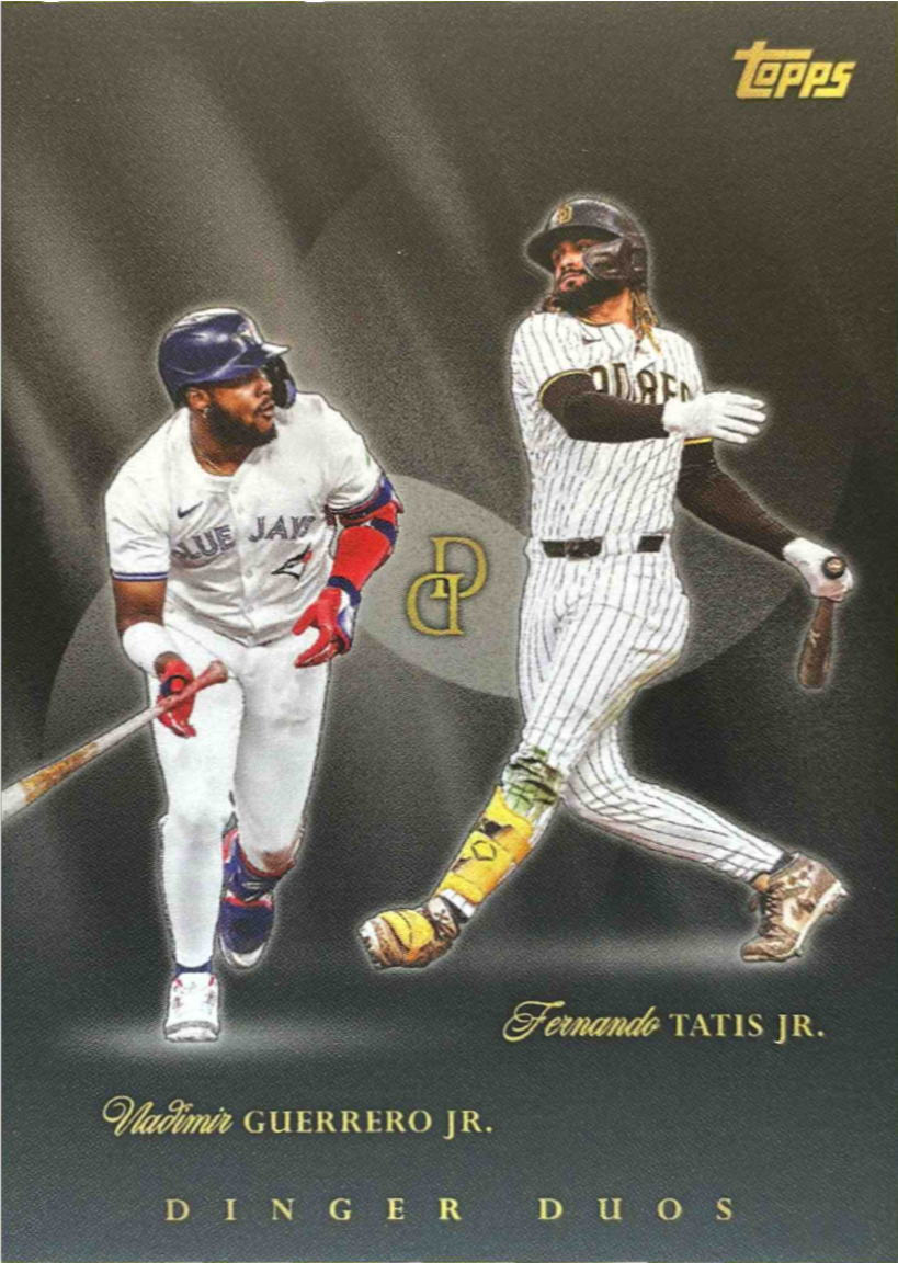 Fernando Tatis Jr. / Vladimir Guerrero Jr. 2025 Topps Dynamic Duals #DD ...