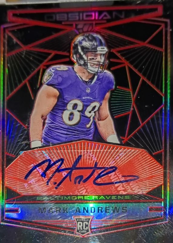 2018 Obsidian #RKA-MA Rookie Autographs - Electric Etch Red /5